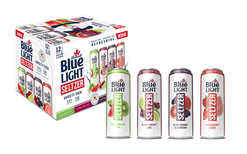 Labatt Blue Light Seltzer Variety Pack Product Image